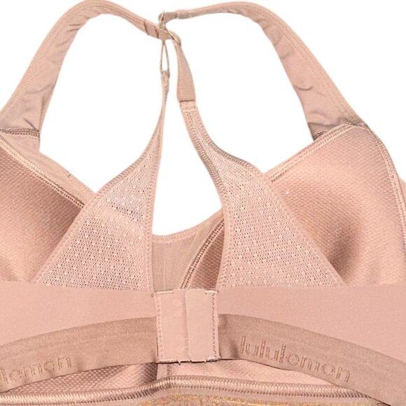 Lululemon Up For It Wireless Bra Cross Strap Padded Size 32B Sports Bra Workout - Picture 4 of 7